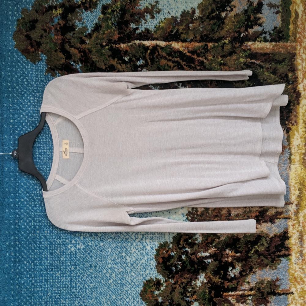Hollister Grey Long sleeve